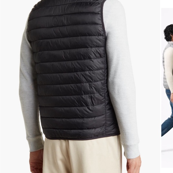 Hawke & Co NWT Down Packable Black Vest size Large - Picture 2 of 8